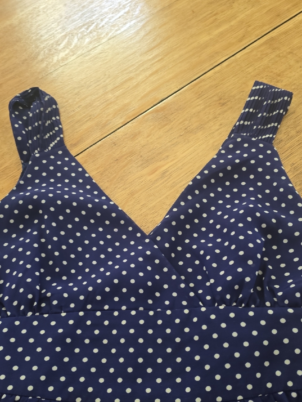 GAP Navy Blue Polka Dot Sundress